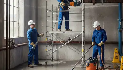 Emergency plumber in Pittsburgh, PA repairing a burst pipe for urgent home plumbing service