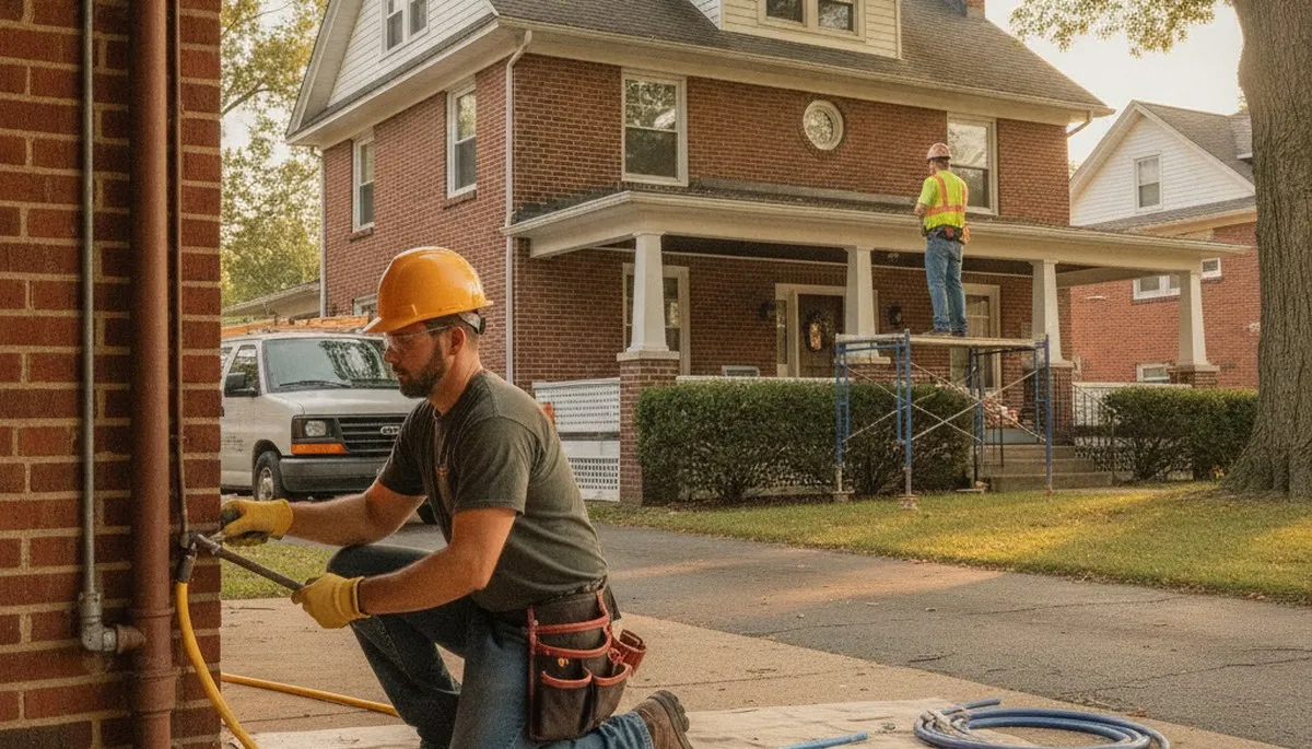 Pittsburgh, PA plumbing repair team providing professional residential and commercial pipe services