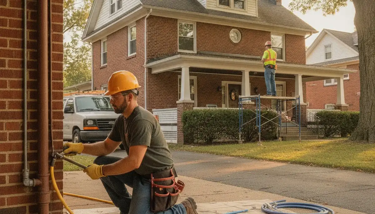 Pittsburgh, PA plumbing repair team providing professional residential and commercial pipe services