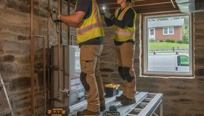 Pittsburgh, PA plumbing repair service for residential and commercial pipe leaks and drain issues