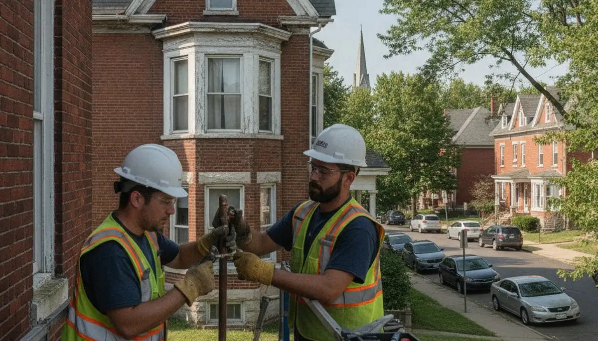 Pittsburgh, PA plumber repairing a pipe for reliable residential plumbing service