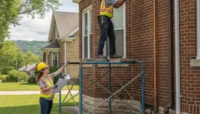 Plumber repairing a pipe in Pittsburgh, PA for residential plumbing service
