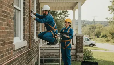 Plumber repairing a leak in Pittsburgh, PA for reliable plumbing service