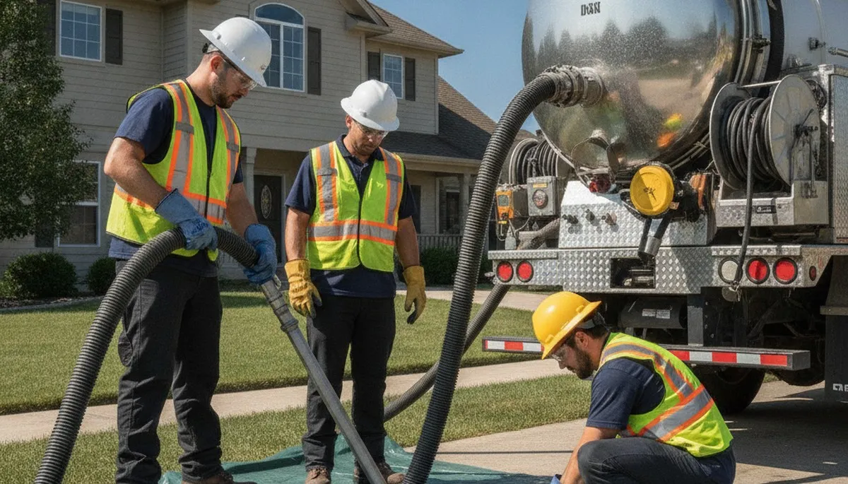 Septic tank cleaning service in Pittsburgh, PA for reliable home plumbing maintenance