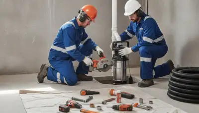 Sump pump installation in Pittsburgh, PA to protect homes from flooding and water damage