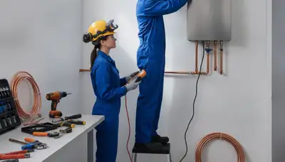 Tankless water heater service for Pittsburgh, PA homes by On Call Plumbers